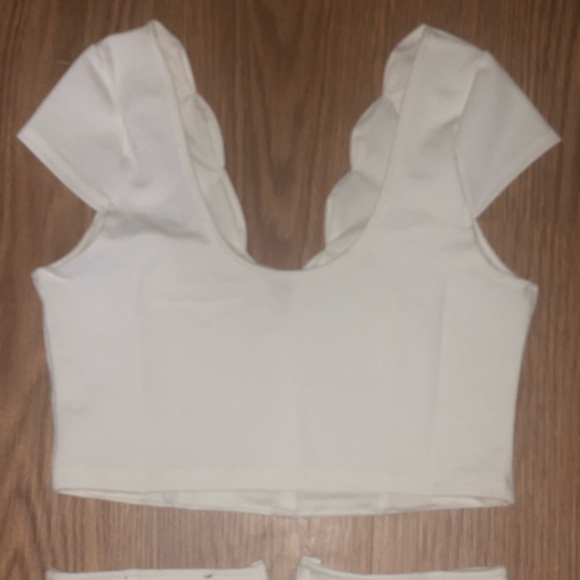 💞CLEAR-EYED IVORY TWO-PIECE DRESS💞 - Picture 6 of 8